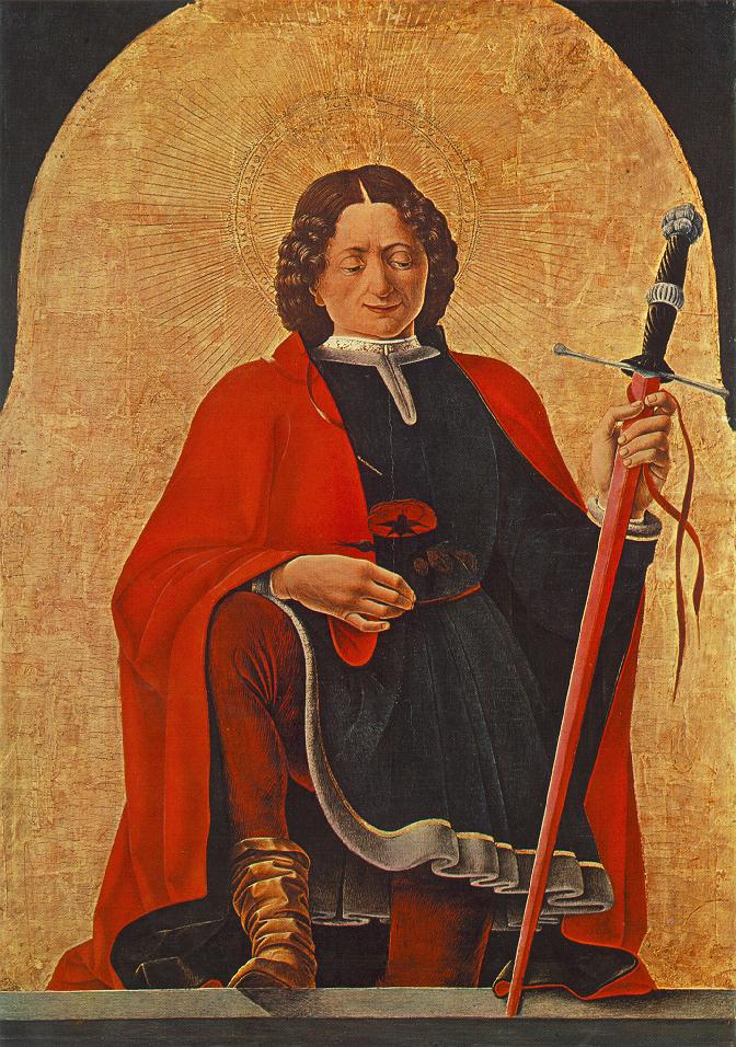 St Florian (Griffoni Polyptych) dsf